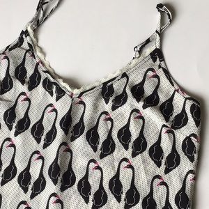 Goose Pattern Tank Cami